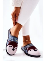 Hřejivé pantofle Modré model 21570610 - Boto