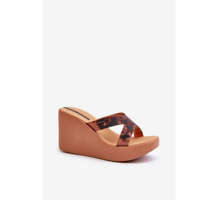 Dámské sandály na klíně 83520 Ipanema High Fashion Slide Fem Hnědé Dámské sandály na klíně 83520 Ipanema High Fashion Slide Fem Hnědé