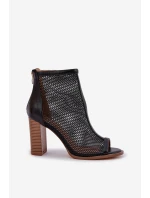 Sandály Na Podpatku S Černé model 21684571 - Boto Sandály Na Podpatku S Černé model 21684571 - Boto