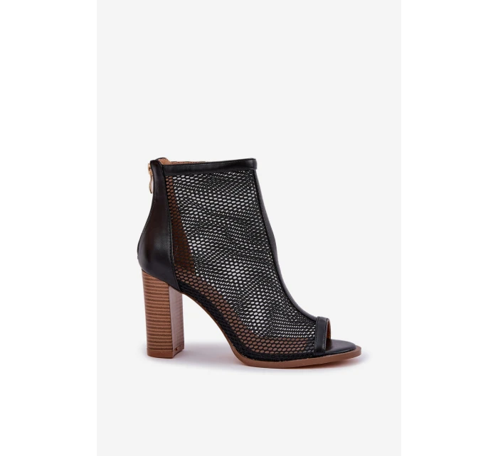 Sandály Na Podpatku S Černé model 21684571 - Boto Sandály Na Podpatku S Černé model 21684571 - Boto