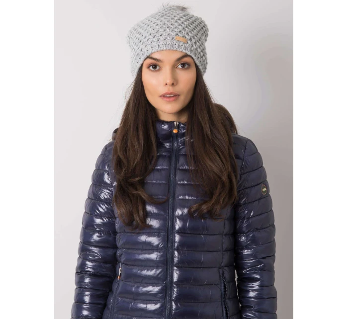 Dámská čepice.15 šedá