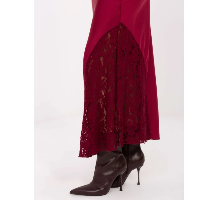 Sukně MI SD G9140.34 bordó