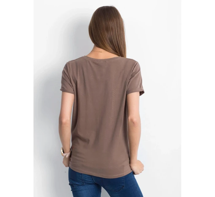 Tričko RV TS 4838.73P hnědá