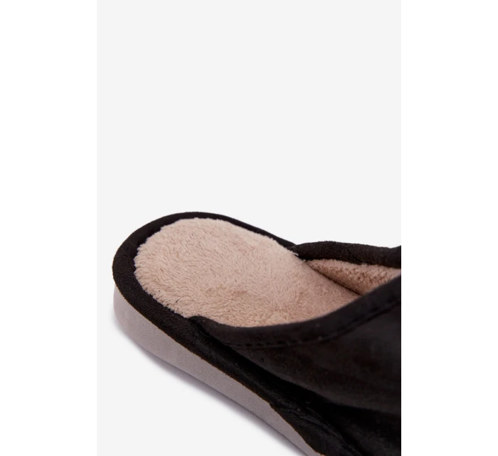 Pánské nazouváky Selomir – černé