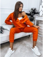 Dámská tepláková souprava PREMIUM oranžová Dstreet model 21965912 - FashionStreet