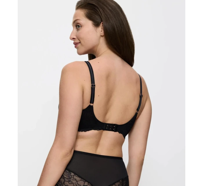 Podprsenka Peony Florale W01 - černá - TRIUMPH Podprsenka Peony Florale W01 - černá - TRIUMPH