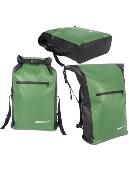 BATOH NEPROMOKAVÝ VAK 25L ZELENÝ ENERO CAMP BATOH NEPROMOKAVÝ VAK 25L ZELENÝ ENERO CAMP