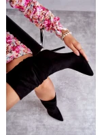 Dámské kozačky kozačky Černé model 21597019 - Boto