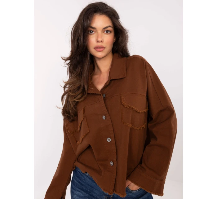 Koszula IT KS model 21302323 brązowy - FPrice