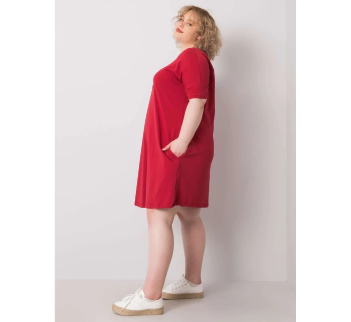 Šaty RV SK 6639.02X kaštanová