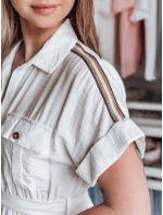 SUNNI LOVE lněné maxi šaty bílé FashionStreet EY2608