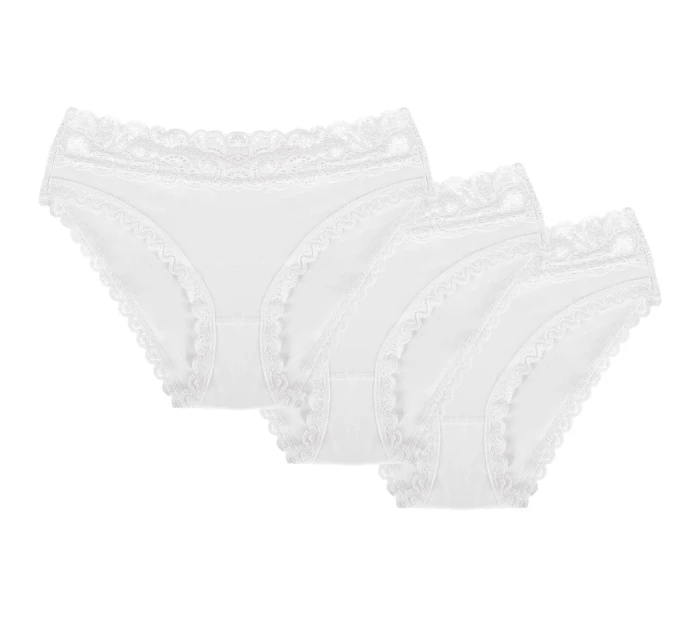 Wol-Bar Soft Lovely 3-pak kolor:biały