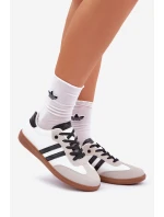 Nízké Tenisky Dámské Bílá-Černá Loredis