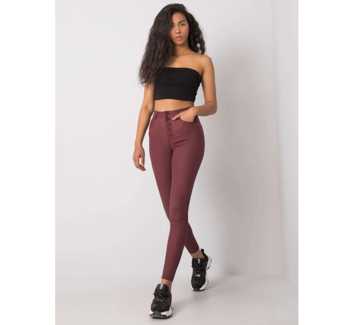 Kalhoty EM SP F663.50P bordó
