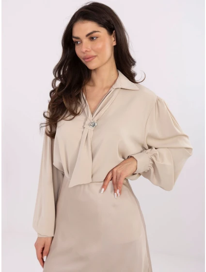 Bluzka IT BZ model 21766193 beżowy - FPrice