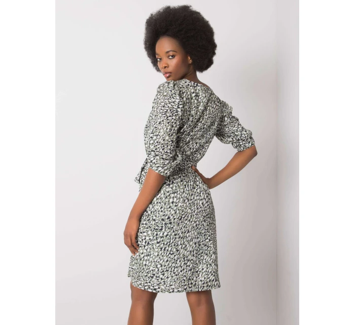 Šaty LK SK 508079.47P khaki Šaty LK SK 508079.47P khaki