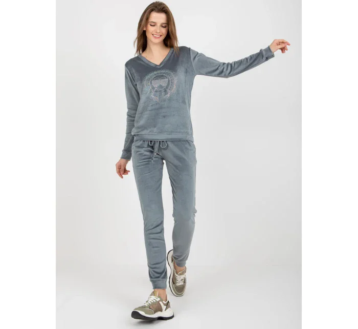 Dámská souprava RV KMPL 8442.23P šedomodrá - FPrice