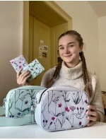 Dámská peněženka Vuch Korra Wildflowers Grey Dámská peněženka Vuch Korra Wildflowers Grey