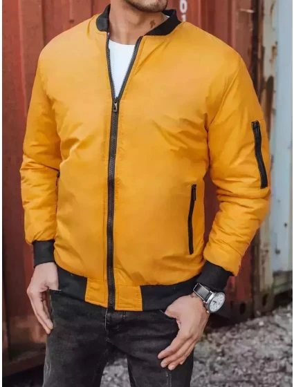 FashionStreet pánská velbloudí bunda bomber TX3825