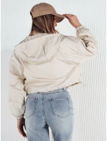Dámská přechodná bunda s kapucí bílá Dstreet model 21974222 - FashionStreet Dámská přechodná bunda s kapucí bílá Dstreet model 21974222 - FashionStreet