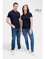 SOL'S Perfect Men Pánské piqué polo model 22522307 charcoal melange SOL'S Perfect Men Pánské piqué polo model 22522307 charcoal melange