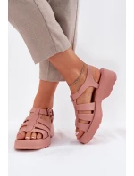 Dámské Sandály  Špinavě Růžové model 21695829 - Zaxy