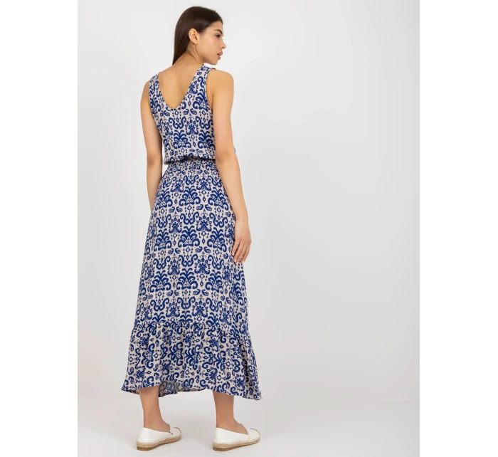 Šaty model 18445638 tmavě modré - FPrice Šaty model 18445638 tmavě modré - FPrice