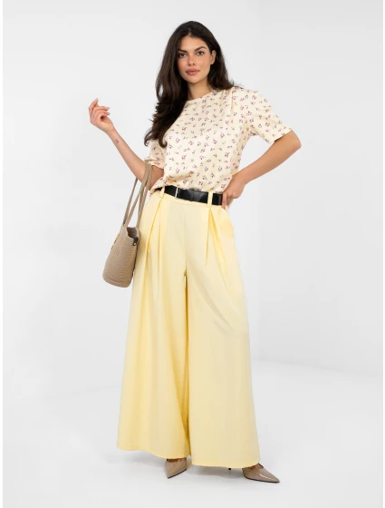 Kalhoty IT SP 19963.32 světle žluté