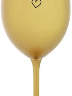 PŘEMLUVIL MĚ - zlatá sklenice na víno 350 ml