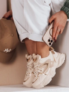 Dámské béžové tenisky EASYPACE FashionStreet ZY0640