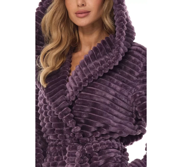 Dámský župan 2416 Robin violet - L&L Dámský župan 2416 Robin violet - L&L