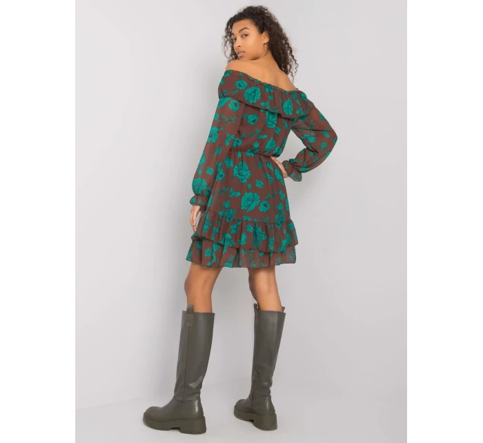 Šaty DHJ SK 15015.56P hnědá