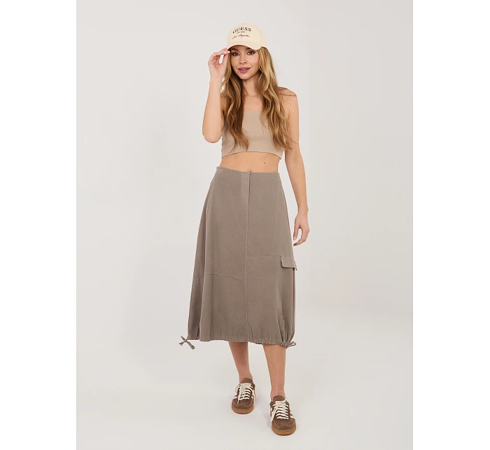 Spódnica IT SD model 22042588 ciemny bezowy - FPrice