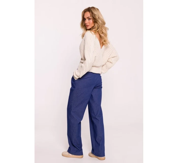 svetr s výstřihem do V kost model 20476142 - Moe svetr s výstřihem do V kost model 20476142 - Moe