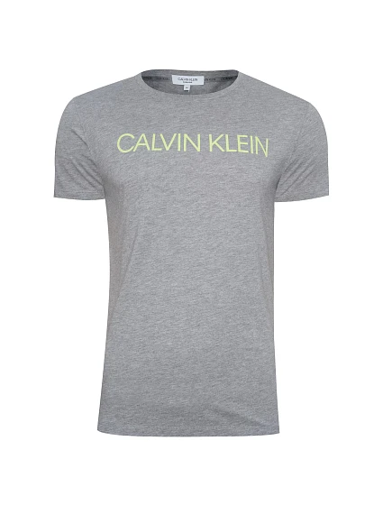 Pánské tričko s krátkým rukávem KM0KM00328-033 - Calvin Klein
