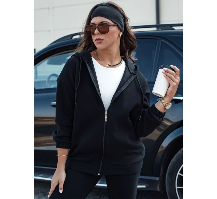 Dámský teplákový komplet AMILIA PREMIUM black FashionStreet AY1098