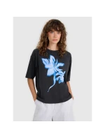 Dámské tričko oversize s potiskem 4F 4FRSS25TTSHF2747-20S Dámské tričko oversize s potiskem 4F 4FRSS25TTSHF2747-20S