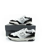 New Balance 550 sportovní boty mládež kožené tenisky módní černé bílé dětské