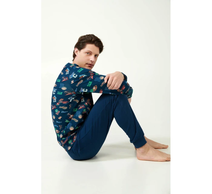 Pyžamo s potiskem model 20517502 - Vamp Pyžamo s potiskem model 20517502 - Vamp