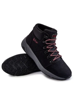 Pánské teplé trekové boty Lee Cooper LCJ-22-31-1451 Černe