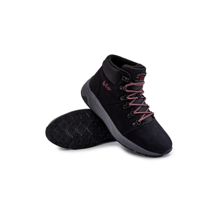 Pánské teplé trekové boty model 21603469 Černe - Lee Cooper