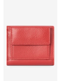 Dámská Malá Peněženka Z Přírodní Kůže Nobo NPUR-LR110-C005 Červená