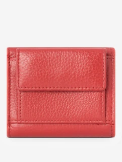 Dámská Malá Peněženka Z Přírodní Kůže Nobo NPUR-LR110-C005 Červená