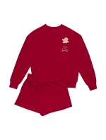 Dámské pyžamo Červená model 20305086 - HENDERSON LADIES Dámské pyžamo Červená model 20305086 - HENDERSON LADIES