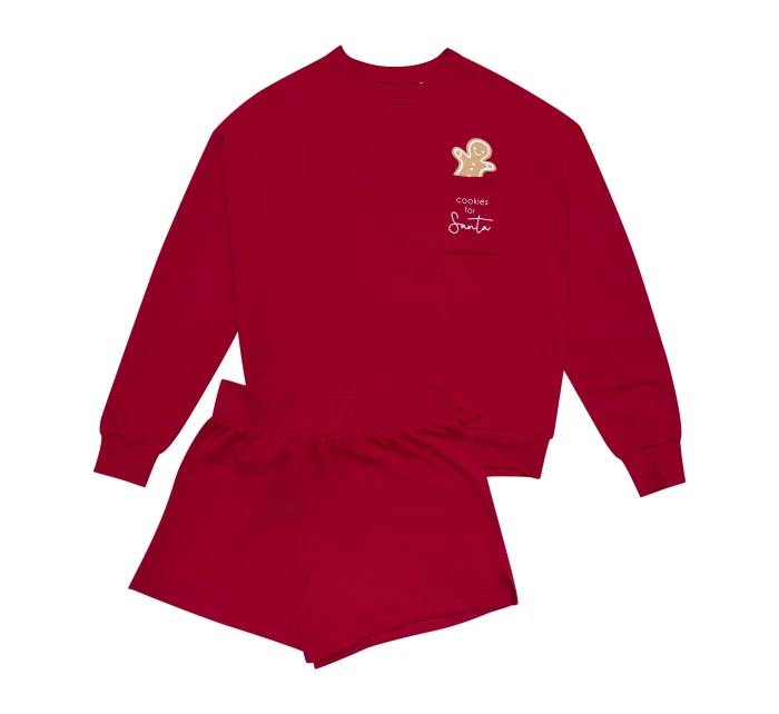 Dámské pyžamo Červená model 20305086 - HENDERSON LADIES Dámské pyžamo Červená model 20305086 - HENDERSON LADIES