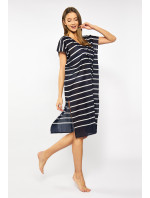 Monnari Plážové oblečení Bavlněné Pareo Stripes Multi Navy Blue