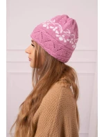 Dámská čepice Kira tmavě model 18752175 - K-Fashion Dámská čepice Kira tmavě model 18752175 - K-Fashion