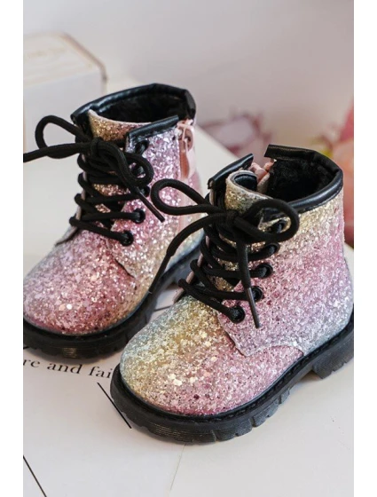 Dětské Botky Multikolor model 21636410 - Boto Dětské Botky Multikolor model 21636410 - Boto