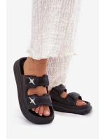 Pěnové Dámské Sandály Na Platformě Černé model 21700361 - Boto Pěnové Dámské Sandály Na Platformě Černé model 21700361 - Boto