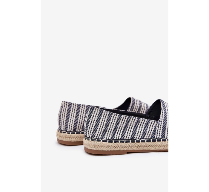 Pánské espadrilky s pletením tmavě modré Daniell